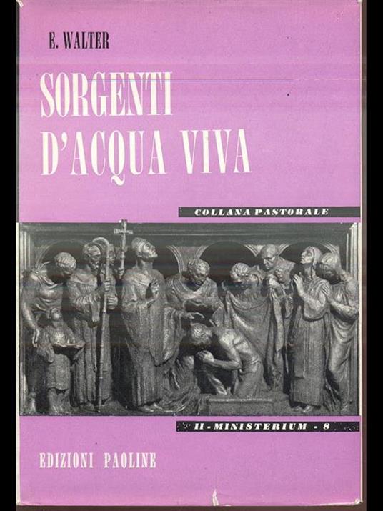 Sorgenti d'acqua viva - copertina