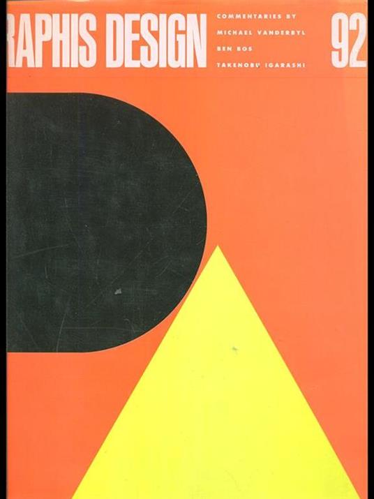graphis design 92 - copertina