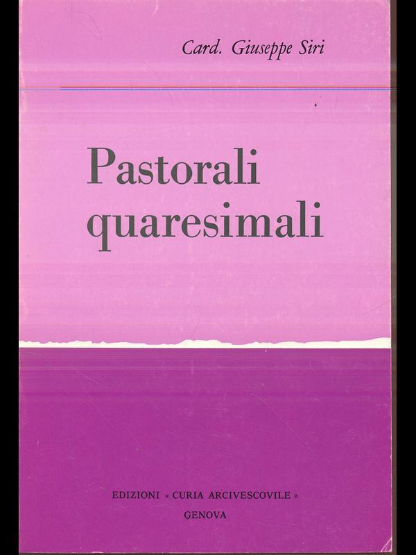Pastorali quaresimali