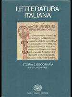 Letteratura italiana Storia e Geografia vol.1 L'età medievale