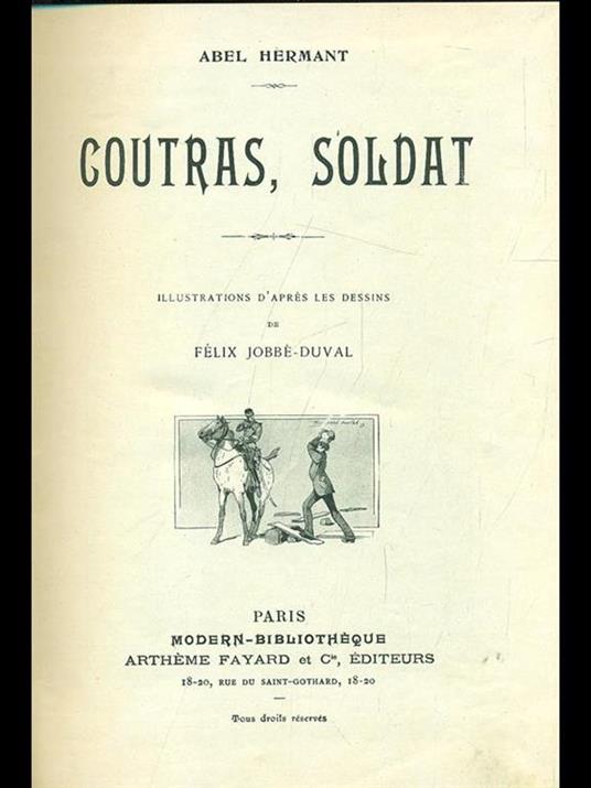 Coutras, Soldat - Abel Hermant - 4