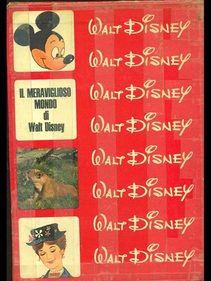Il meraviglioso mondo di Walt Disney - copertina