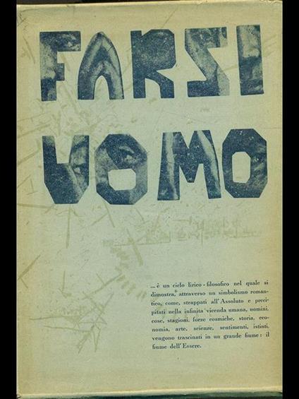 Farsi uomo - Luigi Barzano - copertina