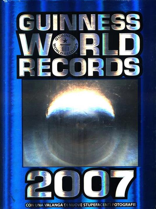 Guinness WORLD RECORDS 2007 - copertina