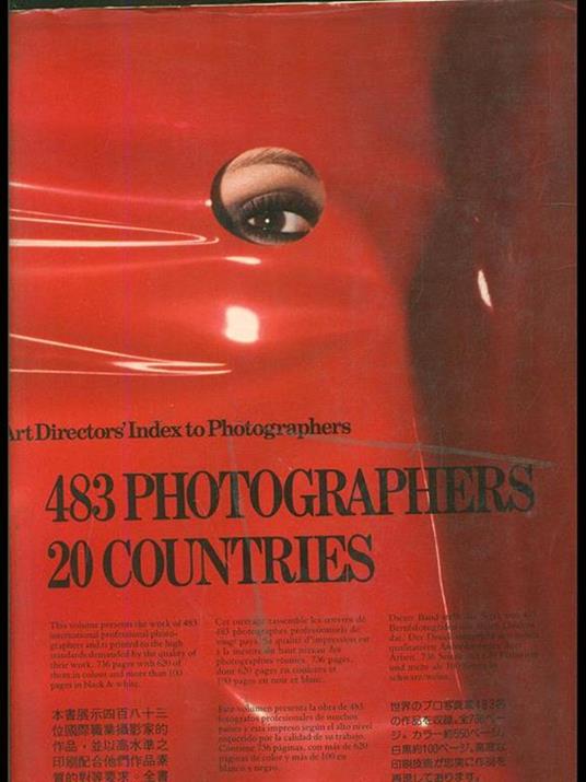 Art directos'Index to Photographers 6 - copertina