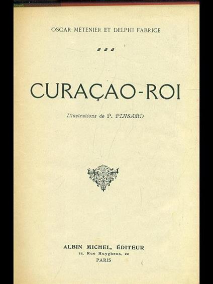 Curacao-roi - Delphi Fabrice,Oscar Metenier - copertina