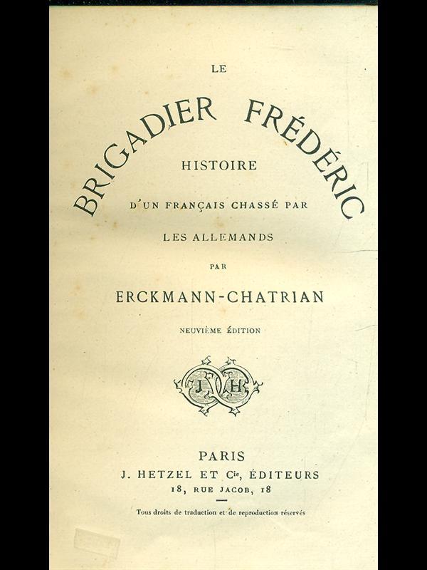 Le brigadier Frederic
