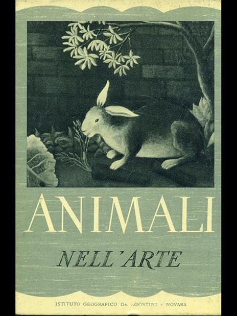 Animali nell'arte - Ugo Nebbia - copertina