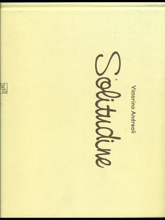 Solitudine - Vittorino Andreoli - copertina