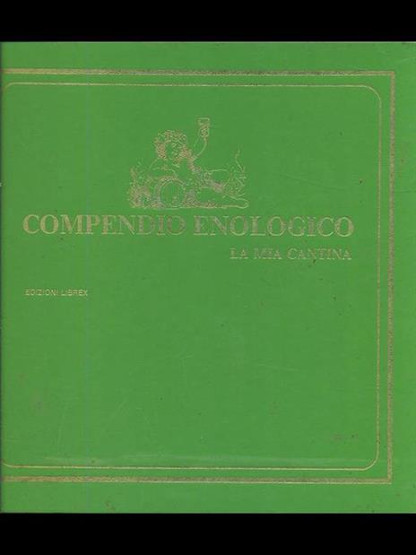 Compendio enologico - Tullio De Rosa - copertina