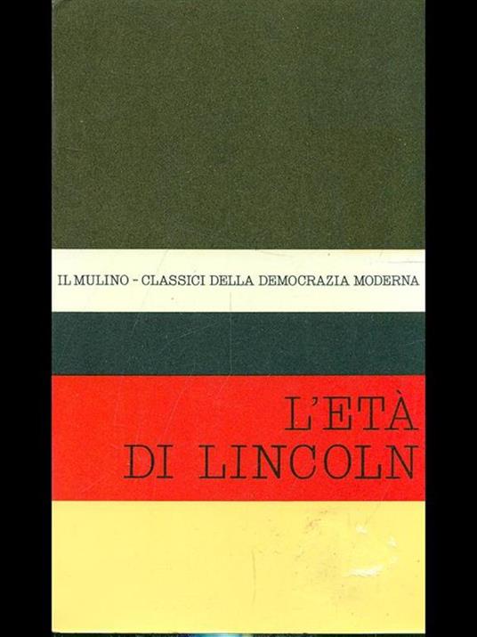 L' et'a di Lincoln - copertina