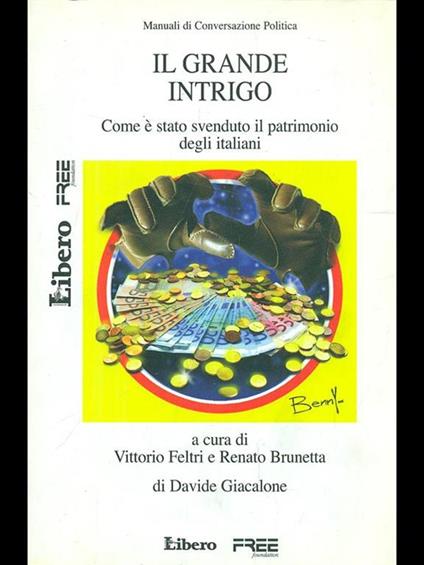 Il grande intrigo - Davide Giacalone - copertina