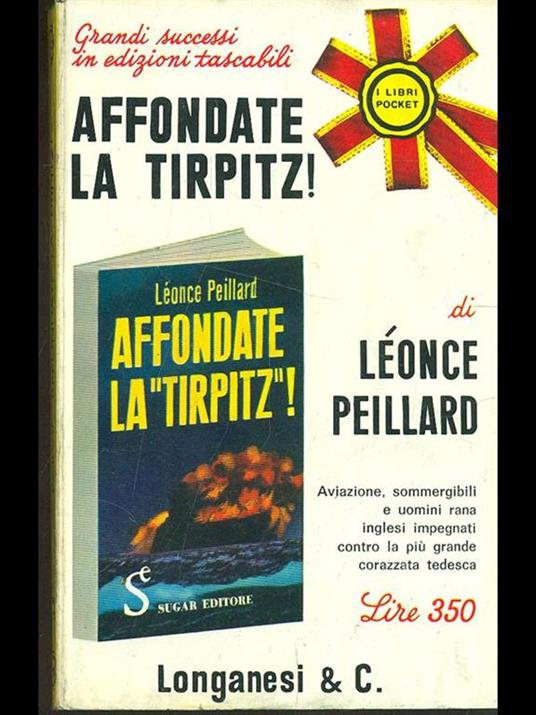 Affondate la Tirpitz - Leonce Peillard - copertina