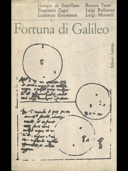 Fortuna di Galileo - copertina
