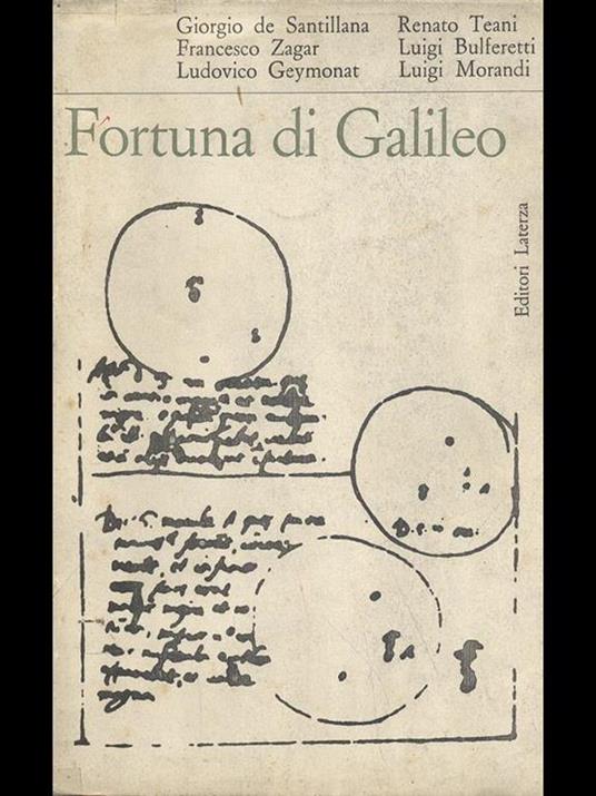 Fortuna di Galileo - copertina