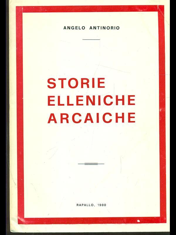 Storie elleniche arcaiche