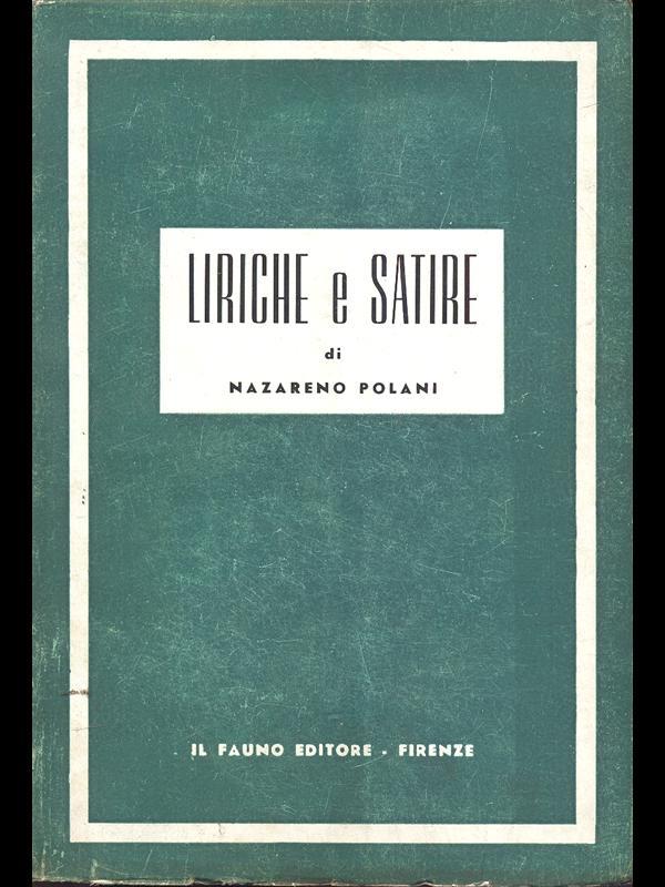 Liriche e satire