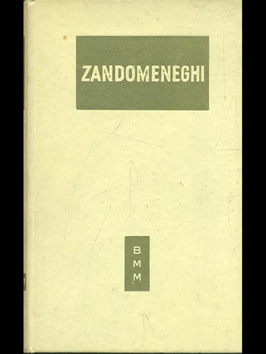 Zandomeneghi - Enrico Piceni - copertina