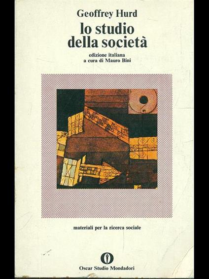 Lo studio della società - copertina