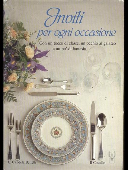 Inviti per ogni occasione - E. Candela Bettelli - copertina