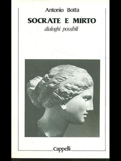 Socrate e Mirto - Antonio Botta - copertina