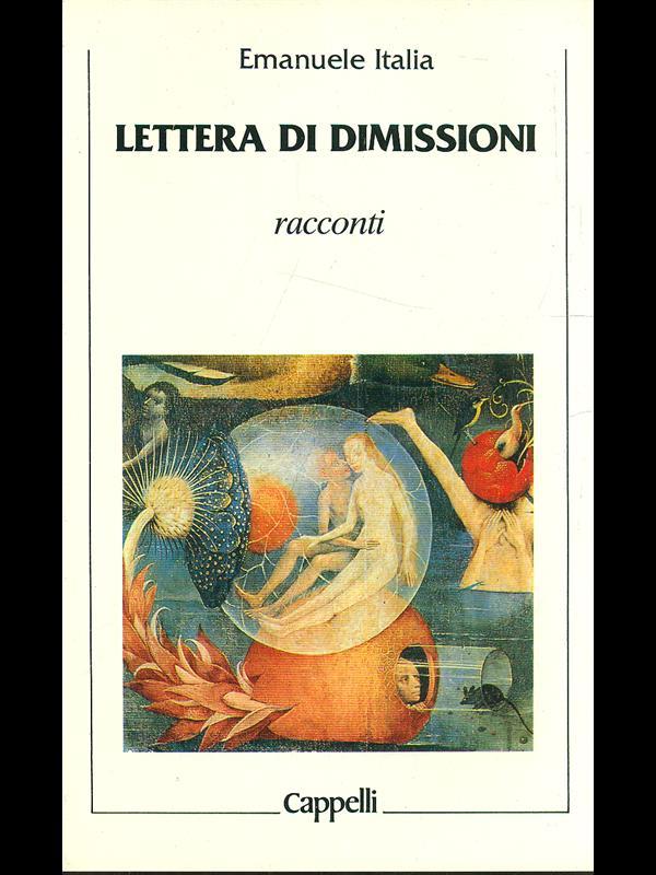 Lettera di dimissioni