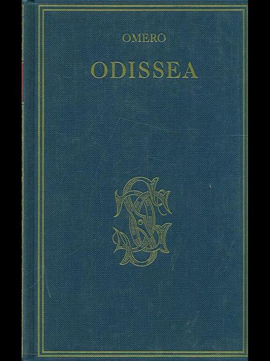 Odissea - Omero - copertina