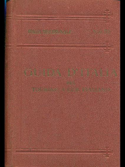 Guida d'Italia Vol. 3. ItaliaMeridionale - Luigi V. Bertarelli - copertina