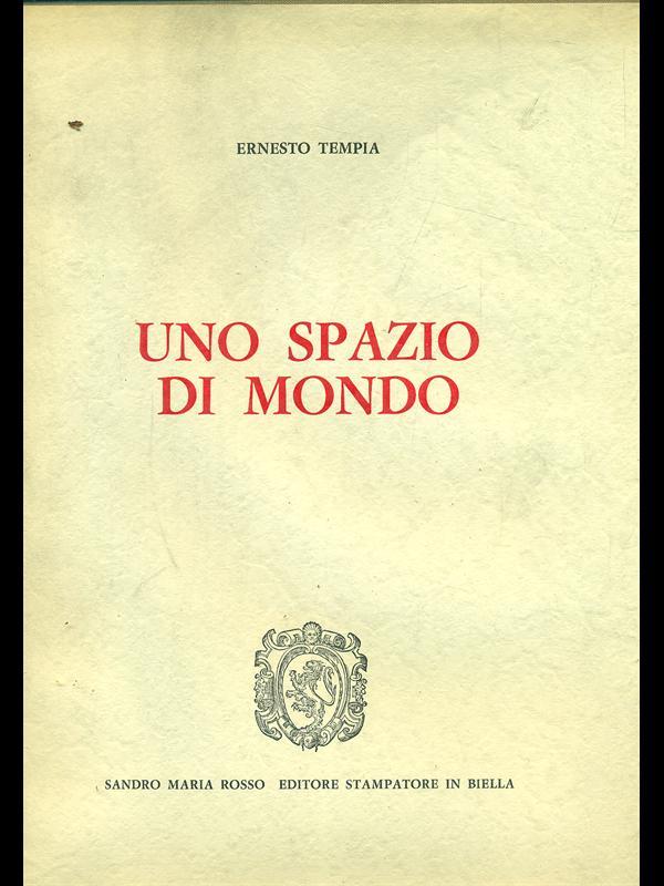 Uno spazio di mondo