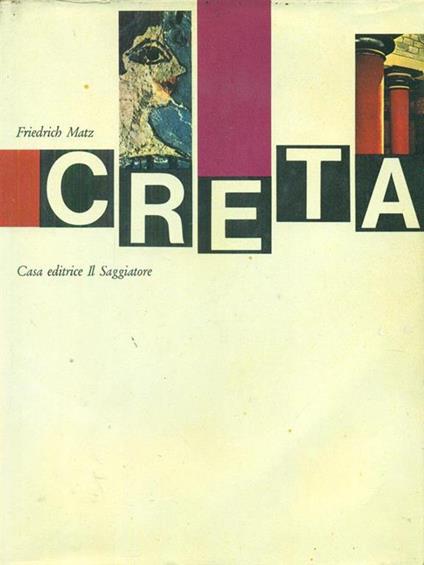 Creta - Friedrich Matz - copertina
