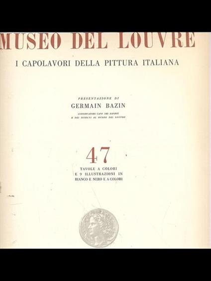 Museo del Louvre - Germain Bazin - copertina