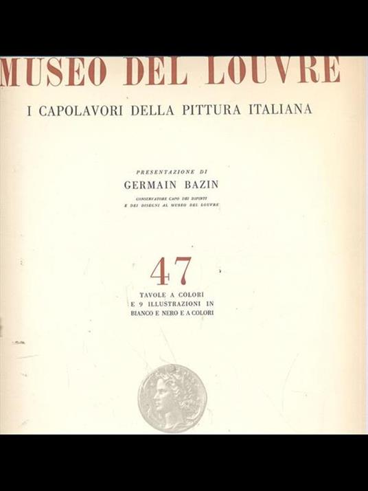 Museo del Louvre - Germain Bazin - copertina