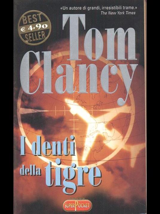 I denti della tigre - Tom Clancy - copertina