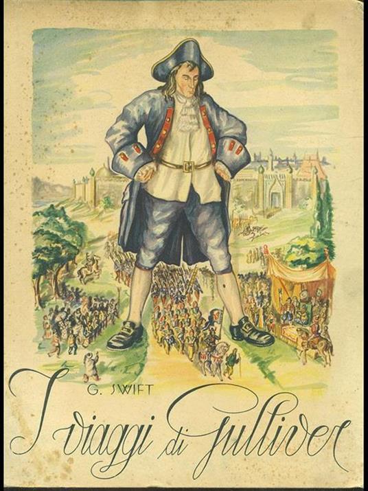 I viaggi di gulliver - Jonathan Swift - copertina