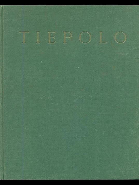 Tiepolo - Antonio Morassi - copertina