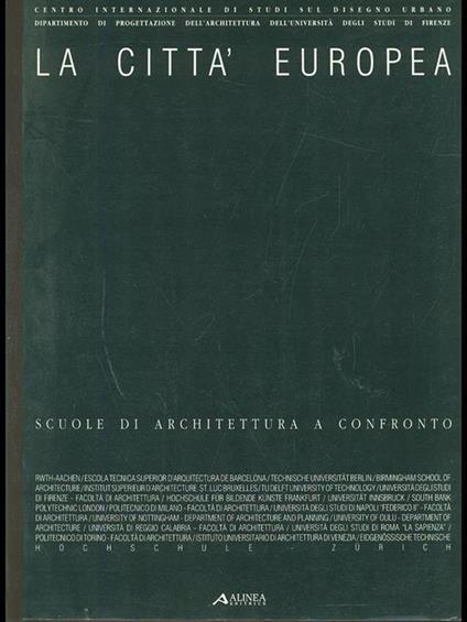 La città europea - copertina