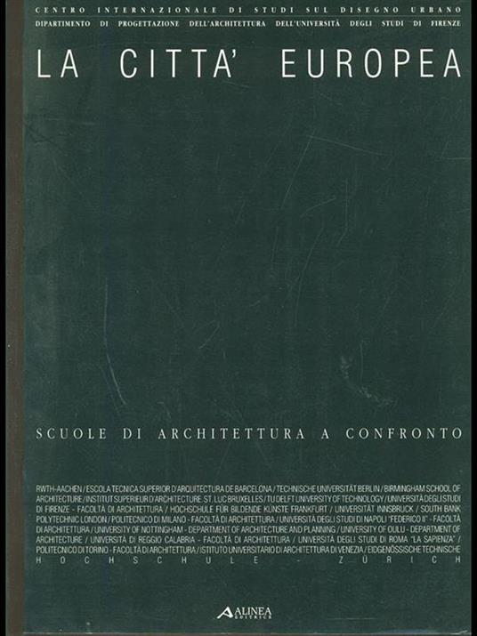La città europea - copertina