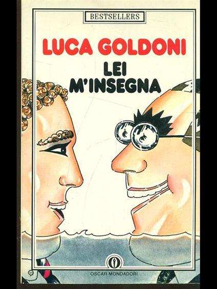 Le m'insegna - Luca Goldoni - copertina
