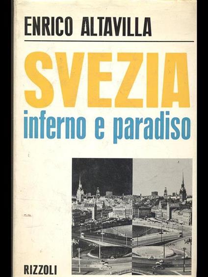 Svezia inferno e paradiso - Enrico Altavilla - copertina