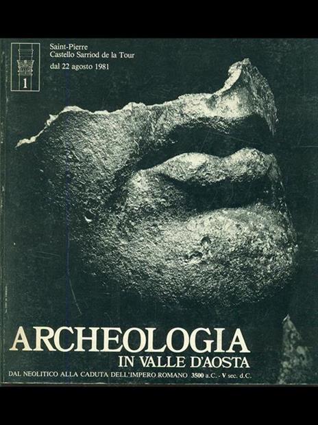 Archeologia in Valle d'Aosta - copertina