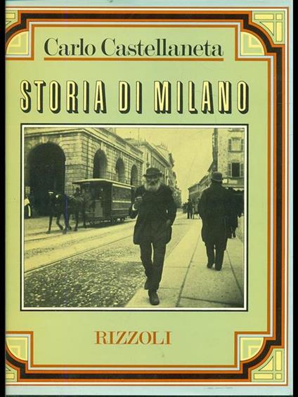 Storia di Milano - Carlo Castellaneta - copertina