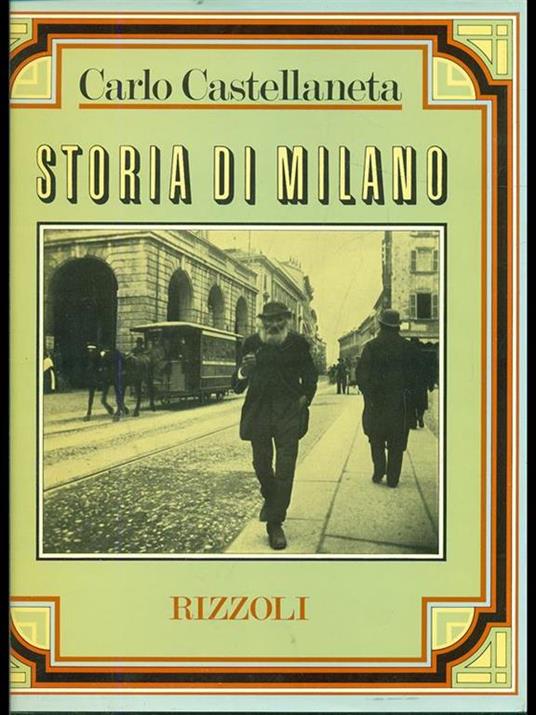 Storia di Milano - Carlo Castellaneta - copertina