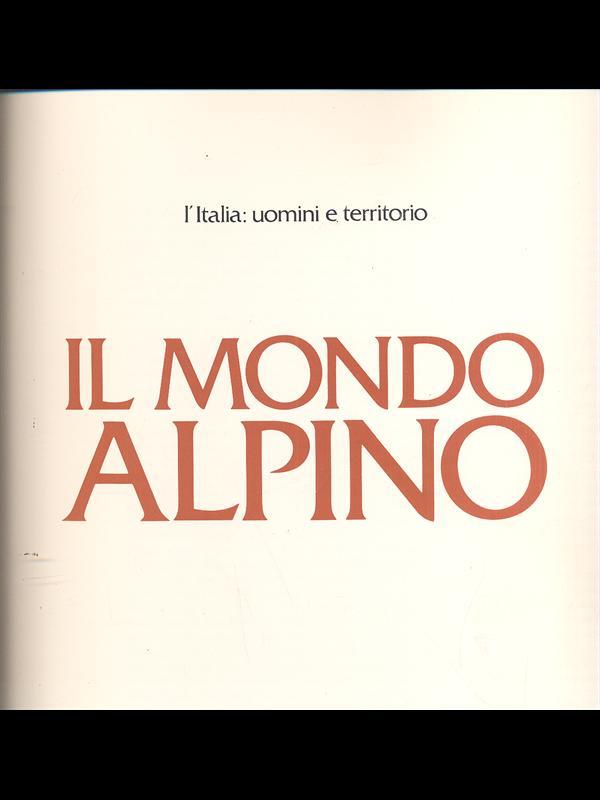 Il mondo alpino