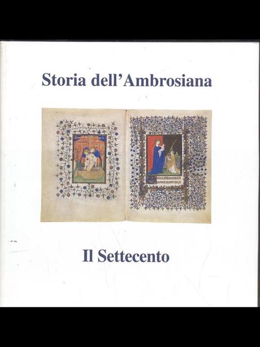 Storia dell'Ambrosiana. Il Settecento - copertina