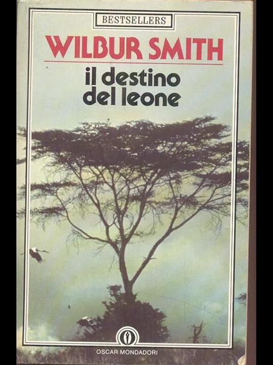 Il destino del leone - Wilbur Smith - copertina
