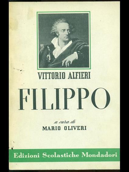 Filippo - Vittorio Alfieri - copertina