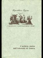 L' archivio storico dell'Università di Genova