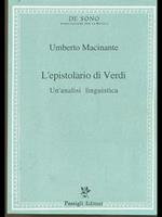 L' epistolario di Verdi. Un'analisi linguistica