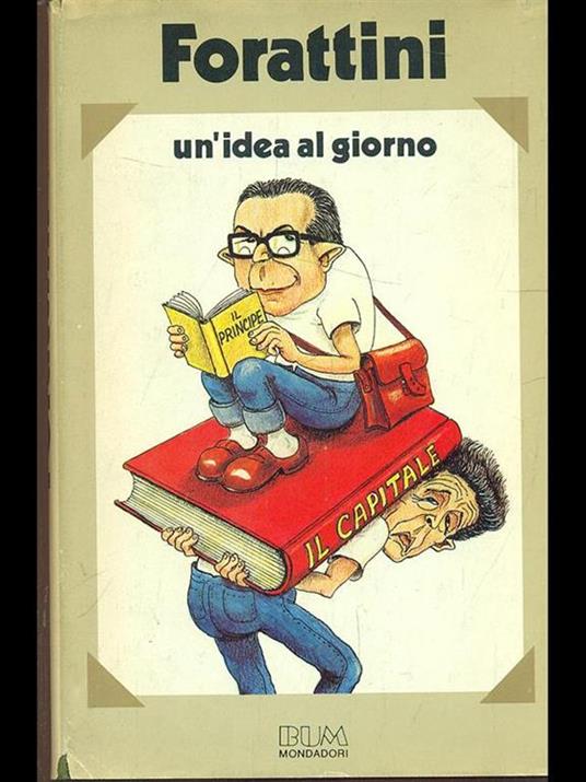 Un' idea al giorno - Giorgio Forattini - copertina