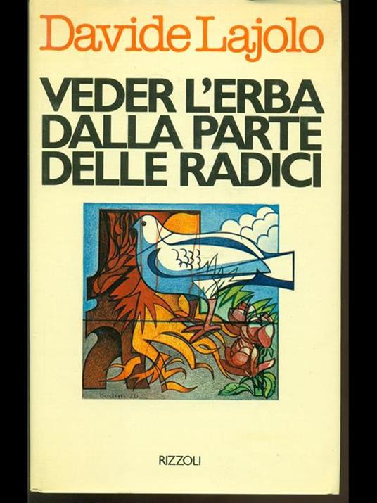 Veder l'erba dalla parte delle radici - Davide Lajolo - copertina